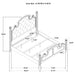 Celina 4 & 5 Piece Bedroom Set King & Queen - Casa Morelos / Coahuila Furniture (Oklahoma City, OK)