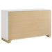 Caraway 4 Pc & Pc E.King, Cal.King, & Queen Bedroom Set Black & White - Casa Morelos / Coahuila Furniture (Oklahoma City, OK)