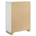 Caraway 4 Pc & Pc E.King, Cal.King, & Queen Bedroom Set Black & White - Casa Morelos / Coahuila Furniture (Oklahoma City, OK)