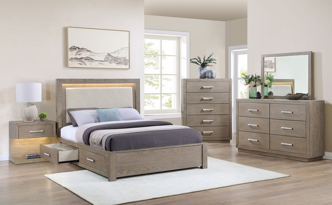 Kenora 4 & 5 Piece Bedroom Set E.King, Queen, & Cal.king - Casa Morelos / Coahuila Furniture (Oklahoma City, OK)