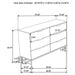 Sonora 4 & 5 Piece Bedroom Set - Casa Morelos / Coahuila Furniture (Oklahoma City, OK)
