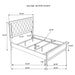 Sonora 4 & 5 Piece Bedroom Set - Casa Morelos / Coahuila Furniture (Oklahoma City, OK)