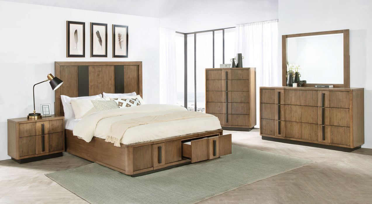 Terrace California King, E.King, & Queen Bed - Casa Morelos / Coahuila Furniture (Oklahoma City, OK)