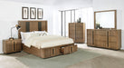 Terrace California King, E.King, & Queen Bed - Casa Morelos / Coahuila Furniture (Oklahoma City, OK)