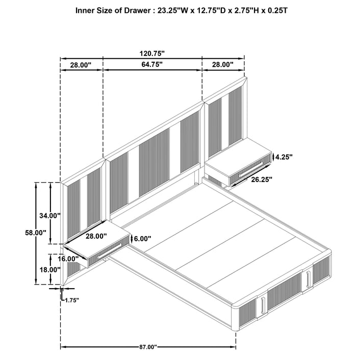 Terrace Beds - Casa Morelos / Coahuila Furniture (Oklahoma City, OK)