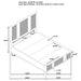 Terrace California King, E.King, & Queen Bed - Casa Morelos / Coahuila Furniture (Oklahoma City, OK)