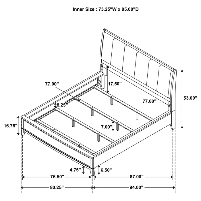 Granada 4 & 5 Piece Bedroom Set E.King, Cal.King & Queen - Casa Morelos / Coahuila Furniture (Oklahoma City, OK)