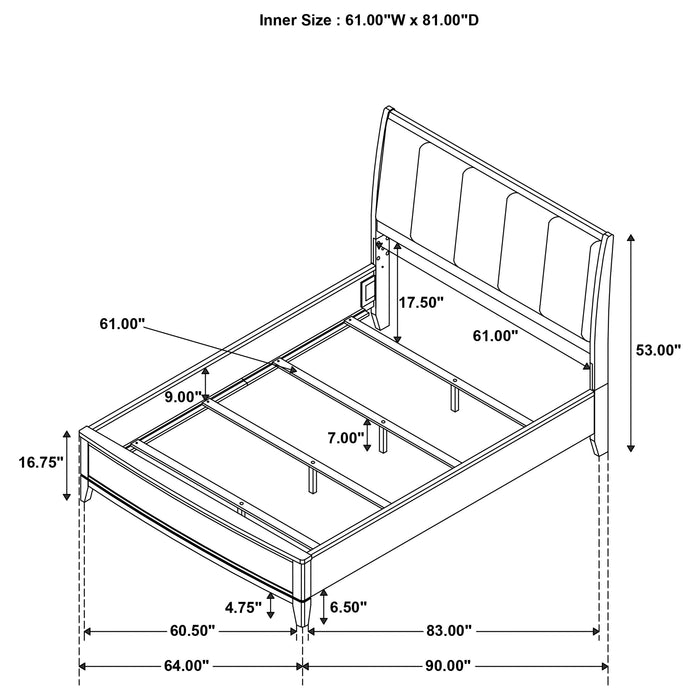 Granada 4 & 5 Piece Bedroom Set E.King, Cal.King & Queen - Casa Morelos / Coahuila Furniture (Oklahoma City, OK)