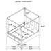 Gran Park 4 & 5 Piece Bedroom Set E.King, Queen, & Cal.King - Casa Morelos / Coahuila Furniture (Oklahoma City, OK)