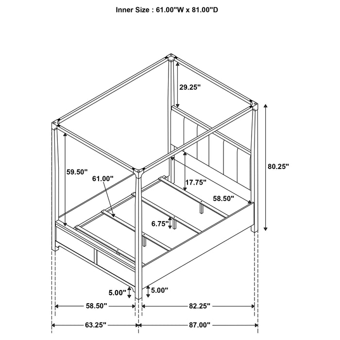 Gran Park 4 & 5 Piece Bedroom Set E.King, Queen, & Cal.King - Casa Morelos / Coahuila Furniture (Oklahoma City, OK)