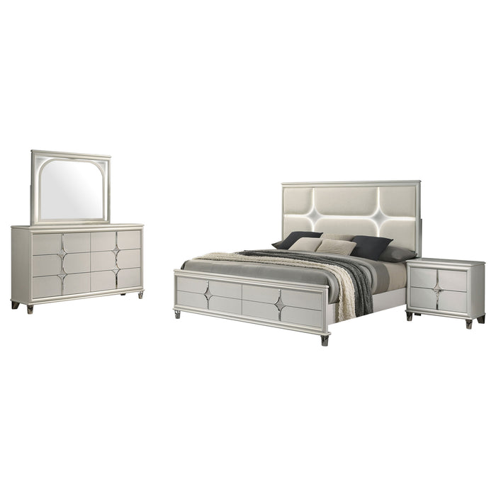 Olivia 4 & 5 Piece Bedroom Set E.King, Queen, & Cal.King - Casa Morelos / Coahuila Furniture (Oklahoma City, OK)