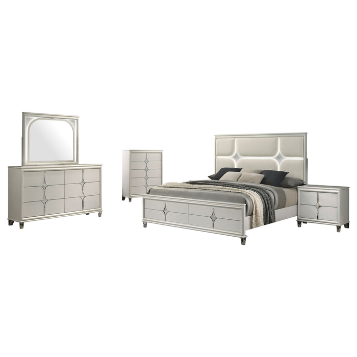 Olivia 4 & 5 Piece Bedroom Set E.King, Queen, & Cal.King - Casa Morelos / Coahuila Furniture (Oklahoma City, OK)