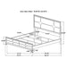 Olivia 4 & 5 Piece Bedroom Set E.King, Queen, & Cal.King - Casa Morelos / Coahuila Furniture (Oklahoma City, OK)