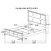 Olivia 4 & 5 Piece Bedroom Set E.King, Queen, & Cal.King - Casa Morelos / Coahuila Furniture (Oklahoma City, OK)
