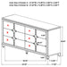 Olivia 4 & 5 Piece Bedroom Set E.King, Queen, & Cal.King - Casa Morelos / Coahuila Furniture (Oklahoma City, OK)