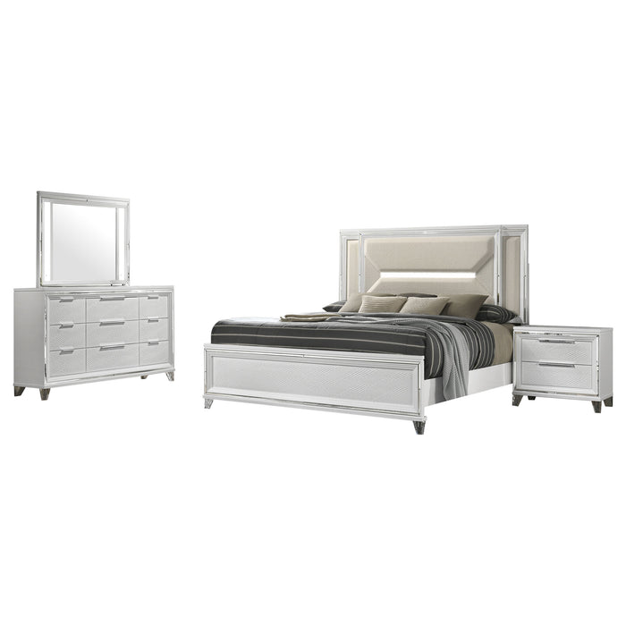 Marmore 4 & 5 Pc E.king, Cal.king, & Queen Bedroom Set - Casa Morelos / Coahuila Furniture (Oklahoma City, OK)