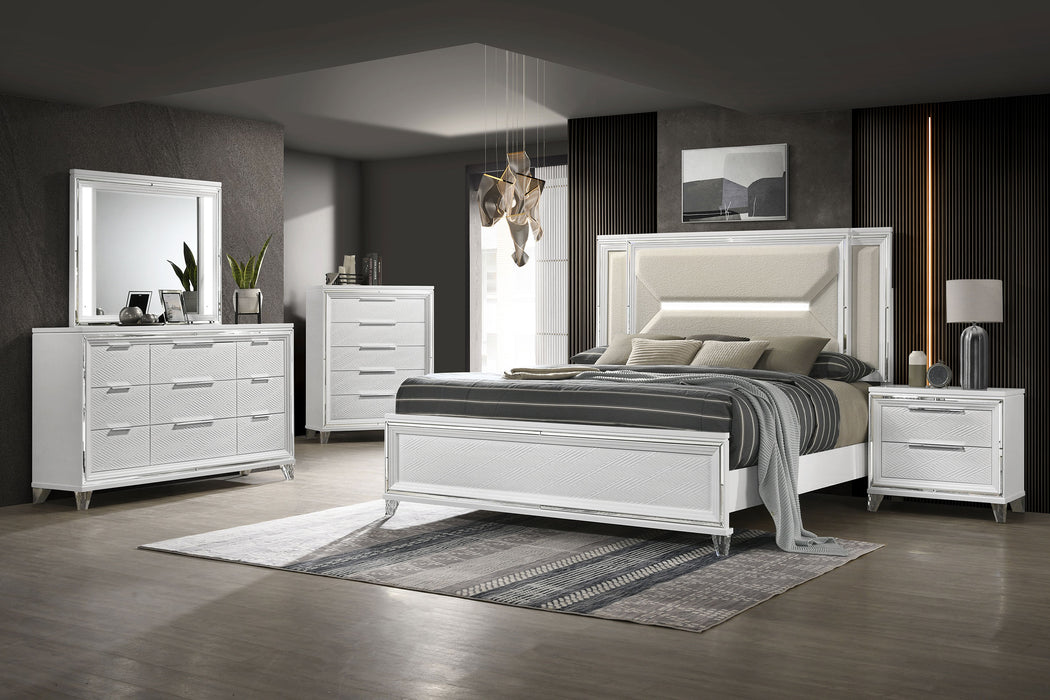 Marmore 4 & 5 Pc E.king, Cal.king, & Queen Bedroom Set - Casa Morelos / Coahuila Furniture (Oklahoma City, OK)