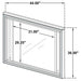 Marmore 4 & 5 Pc E.king, Cal.king, & Queen Bedroom Set - Casa Morelos / Coahuila Furniture (Oklahoma City, OK)