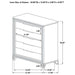 Marmore 4 & 5 Pc E.king, Cal.king, & Queen Bedroom Set - Casa Morelos / Coahuila Furniture (Oklahoma City, OK)