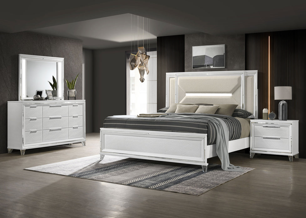 Marmore 4 & 5 Pc E.king, Cal.king, & Queen Bedroom Set - Casa Morelos / Coahuila Furniture (Oklahoma City, OK)
