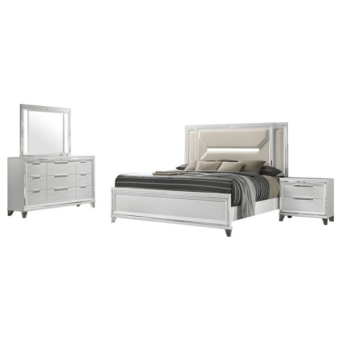 Marmore 4 & 5 Pc E.king, Cal.king, & Queen Bedroom Set - Casa Morelos / Coahuila Furniture (Oklahoma City, OK)