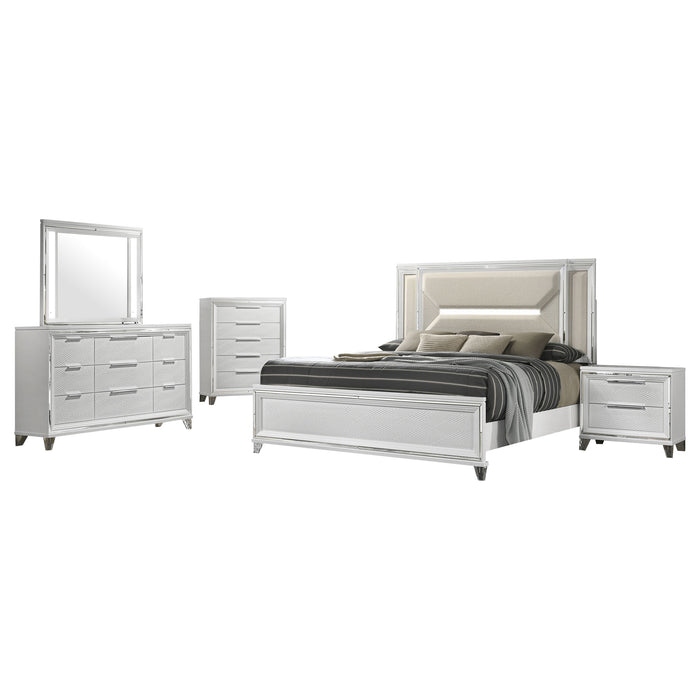 Marmore 4 & 5 Pc E.king, Cal.king, & Queen Bedroom Set - Casa Morelos / Coahuila Furniture (Oklahoma City, OK)