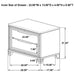 Marmore 4 & 5 Pc E.king, Cal.king, & Queen Bedroom Set - Casa Morelos / Coahuila Furniture (Oklahoma City, OK)