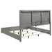 Ives 4 & 5 Piece Bedroom Set E.king & Queen White & Grey - Casa Morelos / Coahuila Furniture (Oklahoma City, OK)