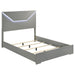 Ives 4 & 5 Piece Bedroom Set E.king & Queen White & Grey - Casa Morelos / Coahuila Furniture (Oklahoma City, OK)