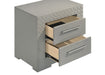 Ives 4 & 5 Piece Bedroom Set E.king & Queen White & Grey - Casa Morelos / Coahuila Furniture (Oklahoma City, OK)