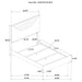 Ives 4 & 5 Piece Bedroom Set E.king & Queen White & Grey - Casa Morelos / Coahuila Furniture (Oklahoma City, OK)