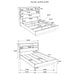 Fenwick 4 & 5 Piece Bedroom Set - Casa Morelos / Coahuila Furniture (Oklahoma City, OK)