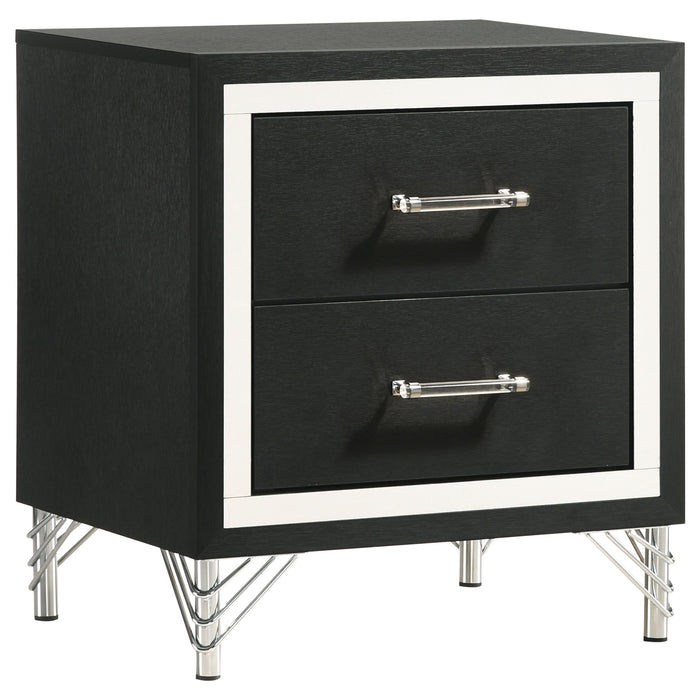 Lucia 4 & 5 Piece Bedroom Set King & Queen Beige & Grey - Casa Morelos / Coahuila Furniture (Oklahoma City, OK)