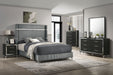 Lucia Eastern King & Queen Bed Beige & Grey - Casa Morelos / Coahuila Furniture (Oklahoma City, OK)