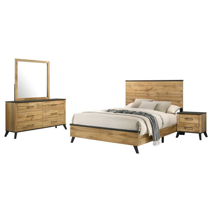 Kaywood 4 & 5 Pc Bedroom Set Full, E.King, Queen & Twin - Casa Morelos / Coahuila Furniture (Oklahoma City, OK)