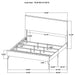 Kaywood 4 & 5 Pc Bedroom Set Full, E.King, Queen & Twin - Casa Morelos / Coahuila Furniture (Oklahoma City, OK)