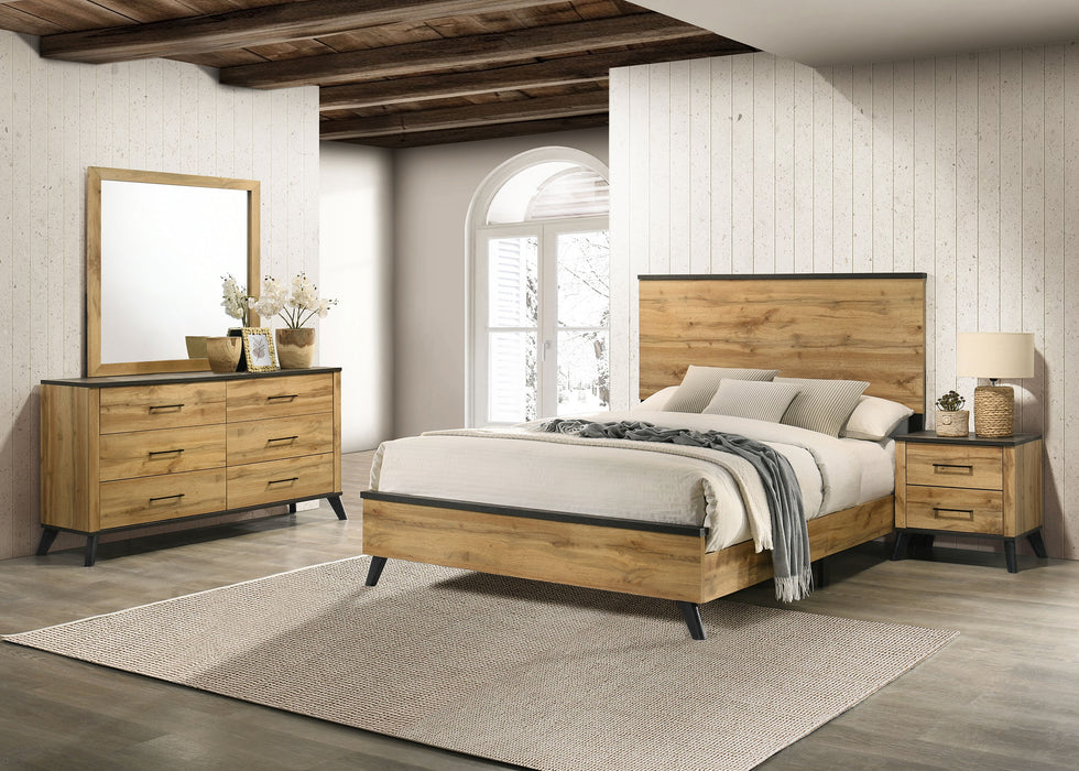 Kaywood 4 & 5 Pc Bedroom Set Full, E.King, Queen & Twin - Casa Morelos / Coahuila Furniture (Oklahoma City, OK)