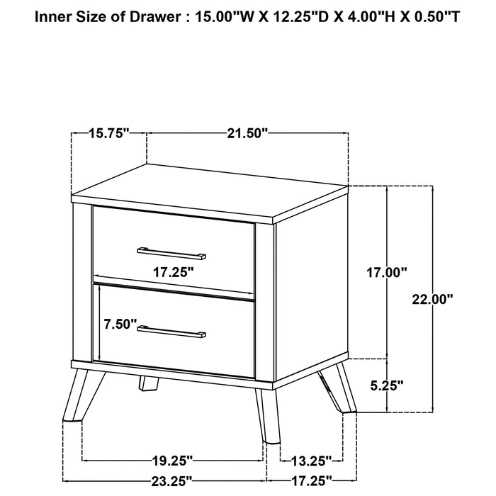 Kaywood 4 & 5 Pc Bedroom Set Full, E.King, Queen & Twin - Casa Morelos / Coahuila Furniture (Oklahoma City, OK)