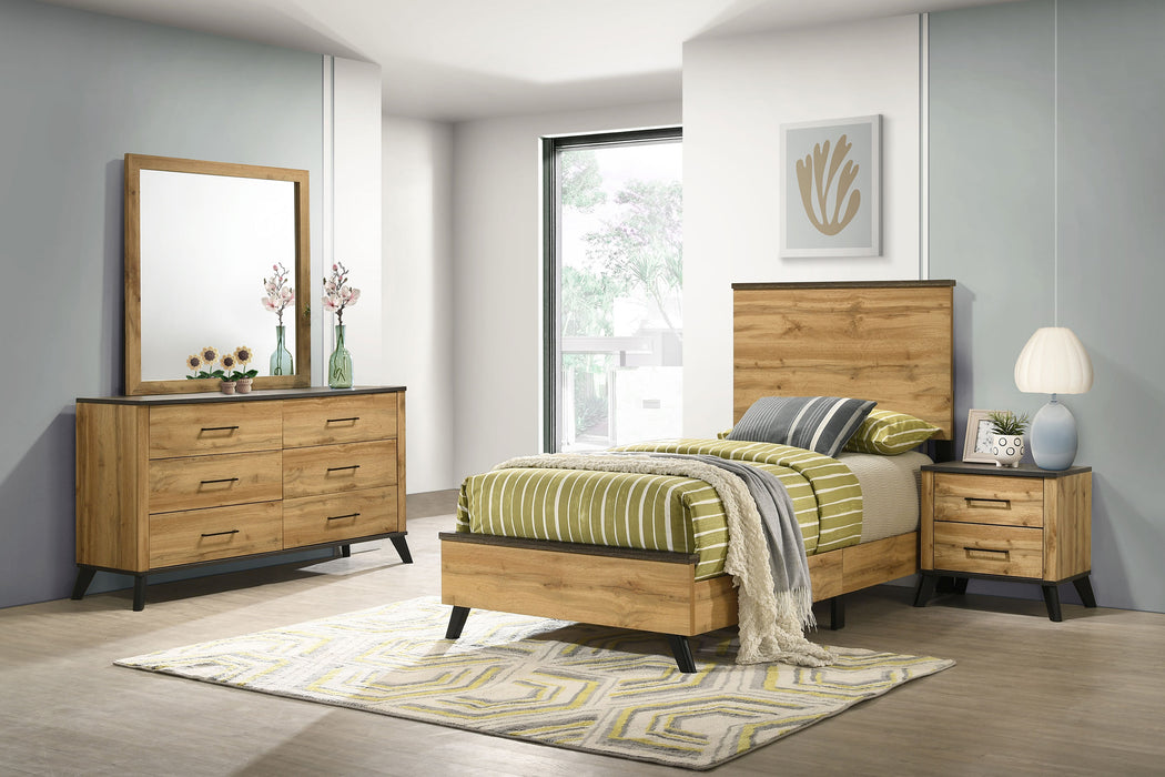 Kaywood 4 & 5 Pc Bedroom Set Full, E.King, Queen & Twin - Casa Morelos / Coahuila Furniture (Oklahoma City, OK)