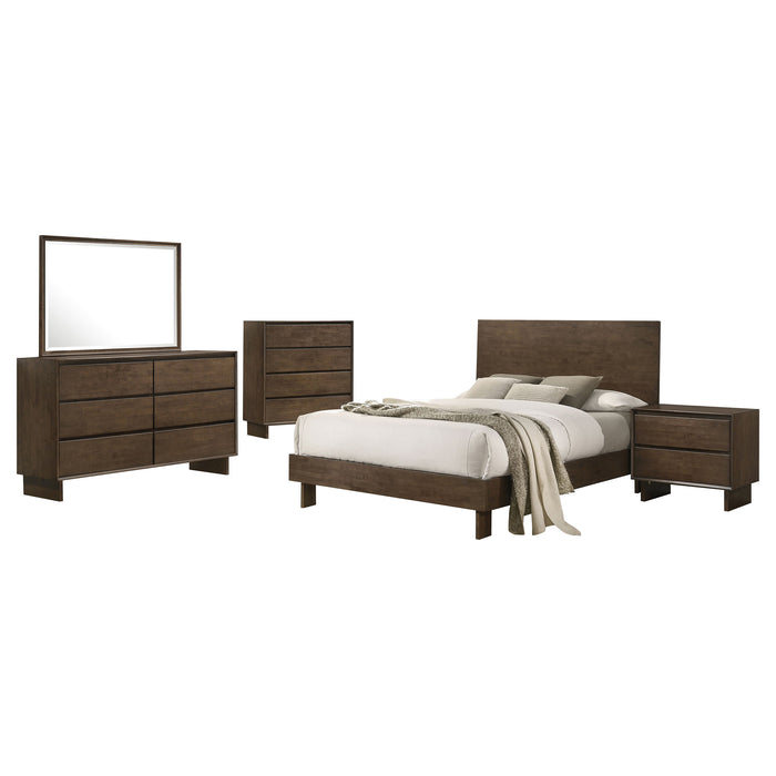 Glenwood 4 & 5 Piece Bedroom Set Eastren king & Queen - Casa Morelos / Coahuila Furniture (Oklahoma City, OK)