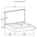 Kailani 4 & 5 Pc Bedroom Set E.King, Cal.King & Queen - Casa Morelos / Coahuila Furniture (Oklahoma City, OK)