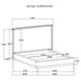 Kailani 4 & 5 Pc Bedroom Set E.King, Cal.King & Queen - Casa Morelos / Coahuila Furniture (Oklahoma City, OK)