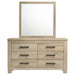 Oakglen Dresser With Mirrors - Casa Morelos / Coahuila Furniture (Oklahoma City, OK)
