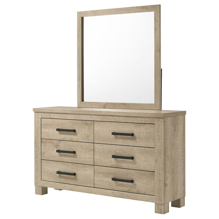 Oakglen Dresser With Mirrors - Casa Morelos / Coahuila Furniture (Oklahoma City, OK)