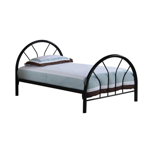 Marjorie Twin Platform Bed Black, Blue, & White - Casa Morelos / Coahuila Furniture (Oklahoma City, OK)