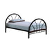 Marjorie Twin Platform Bed Black, Blue, & White - Casa Morelos / Coahuila Furniture (Oklahoma City, OK)