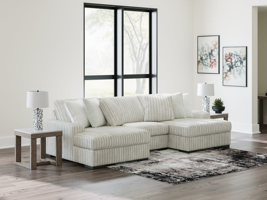 Stupendous Sectional with Chaise - Casa Morelos / Coahuila Furniture (Oklahoma City, OK)