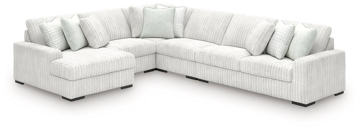 Stupendous Sectional with Chaise - Casa Morelos / Coahuila Furniture (Oklahoma City, OK)