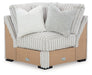 Stupendous Sectional with Chaise - Casa Morelos / Coahuila Furniture (Oklahoma City, OK)
