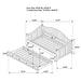 Julie Ann Daybed with Trundle - Casa Morelos / Coahuila Furniture (Oklahoma City, OK)